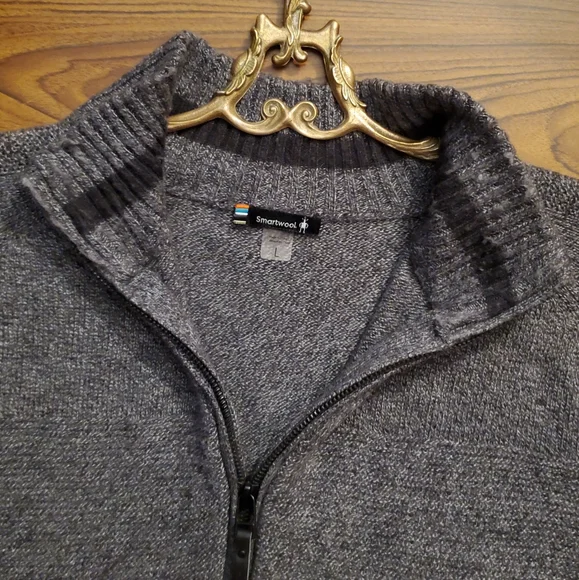 Smartwool Ripple Ridge Half Zip Sweater - Picture 9 of 15